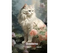 Quaderno Di Gatto: Taccuino per gli Amanti dei Gatti - 100 pagine a righe - Regalo Ideale per Bambini, Ragazzi o Adulti