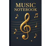 Quaderno di musica: 12 pentagrammi 100 pagine