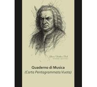 Quaderno di Musica: Pentagramma Vuoto per Scrittura Musicale