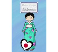 Quaderno di scrittura giapponese (kimono verde)