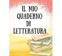 QUADERNO IN NERO A RIGHE ALTERNATE LILLA PER IPOVEDENTI (materia letteratura): Formato A4-Linee nere ad alto contrasto-alternanza di righe bianche e ... personalizzata per il quaderno di letteratura