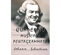 Quaderno musicale pentagrammato: pagine con pentagrammi comodo indice iniziale formato grande per bambini e ragazzi