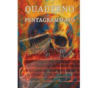 Quaderno Pentagrammato A4 - 12 Righi, Indice e Numerazione - Edizione Artistica: Con riga per annotazioni - Ideale per studenti di musica e composizione musicale