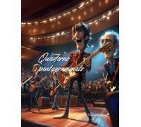 Quaderno pentagrammato A4 - Rolling Stones: 110 pagine pentagrammate e un indice per le tue composizioni