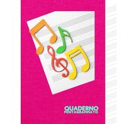 Quaderno Pentagrammato: Pagine ideali per trascrivere le tue melodie (Quaderni pentagrammati)