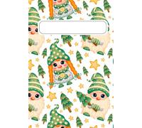 Quaderno per appunti con Elfi e alberi di Natale: Bullet Journal A5 per tenere un diario, disegnare schizzi creativi e utile idea regalo