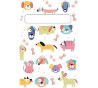 Quaderno per Appunti con Illustrazioni di Cani - Taccuino Elegante per Amanti degli Animali, Diario e Note: Perfetto per Scrittori, Studenti e Amanti ... Artistica con Design Raffinato di Cani