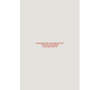 QUADERNO PER COSE IMPORTANTI CHE NON RICORDERAI DOVE HAI SCRITTO: Quaderno Onesto (Quaderni onesti per persone stanche)