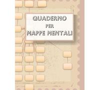 Quaderno per Mappe Mentali: Studiare è facile! (Studio e Lavoro)