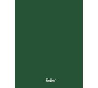 Quaderno Puntinato Verde - 240 Pagine, 21,6 x 27,9 cm: Per Schizzi e Appunti Creativi