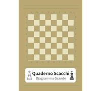 Quaderno Scacchi per Analisi: Studio Posizioni & Registrazione Tattica: Diagramma Grande | A5 100 Pagine per Analisi Partite, Repertorio Aperture & Studio Finali