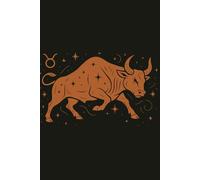 Quaderno Toro - Segno Zodiacale: Taccuino a Righe da 100 Pagine | Idea Regalo Astrologia