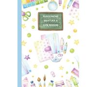 Quadernone Rigatura A Con Margini: Quaderno Tema Scuola per Bambini di Prima e Seconda Elementare/per Imparare a Scrivere Corsivo, Italiano, Appunti/Taccuino Grande Misura A4