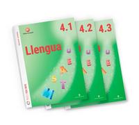 Quaderns de Llengua 4 - Pack 3 Quaderns Trimestrals | Quart de primària | 9 a 10 anys | Projecte Fem Pinya (PROJECTE PEDAGOGIC FEM PINYA)
