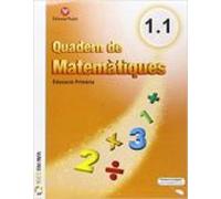 Quadern matematiques 1r.primaria. Trimestral - 9788478877454 (PROJECTE PEDAGOGIC FEM PINYA)