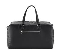 Quadra Bolsa de fin de semana de poliuretano de lujo a medida, Black, Talla única, Bolsa de fin de semana