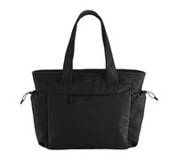 Quadra - Bolsa de gimnasio negra - Bolsa esencial de viaje, bolsa de yoga, bolsa de maternidad, bolsa de verano - Bolsa de cabina de poliéster 100% reciclado y bolsa de viaje