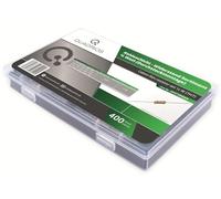 QUADRIOS GmbH - Surtido de resistencias de capa de carbono (1 ohmios, 1 m, 20 valores estándar E24, 20 unidades, 400 piezas, 0,5 W, tolerancia: 5%)