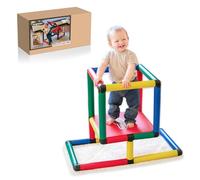 Quadro Beginner - Estructura Modular de Escalada y Torre de Aprendizaje para bebés y niños, 116 Piezas, a Partir de 6 Meses, Interior/Exterior, Resistente a los Rayos UV, Fabricado en Alemania