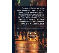 Quadro Delle Società Industriali, Commerciali E Finanziarie Anonime Ed In Accomandita Per Azione Al Portatore Costituitesi Nelle Provincie Che Ora Formano Il Regno D'italia Dal 1845 A Tutto Il 1864