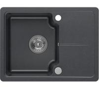 Quadron Baby Johnny fregadero graniteq 58x44 cm negro HCQBJ5844CZK