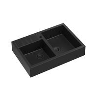 Quadron Bill fregadero graniteq 90x62 cm negro HCQB9062U7_BLM