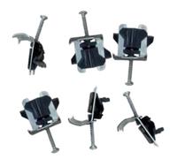 QUADRON Clips de fijación para fregaderos, juego de 6, Clips de fijación, para baño, ducha, ganchos para fregaderos de granito empotrados, juego de montaje para Bill 110, Jerry 116 BLM