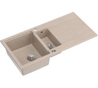 Quadron Evan fregadero graniteq 100x50 cm beige HQE510050U2_BS_P2O