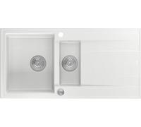 Quadron Evan fregadero graniteq 100x50 cm blanco HQE510050U1_BS_P2O