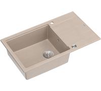 Quadron Evan fregadero graniteq 86x50 cm beige HCQE58650U2_BS_P2O