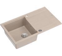 Quadron Evan fregadero graniteq 86x50 cm beige HCQE8650U2_BS_P2O
