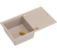 Quadron Evan fregadero graniteq 86x50 cm beige HCQE8650U2_PVDC1_P2O