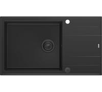 Quadron Evan fregadero graniteq 86x50 cm negro HCQE58650U7_BLM_P2O