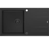 Quadron Evan fregadero graniteq 86x50 cm negro HCQE8650U7_BLM_P2O