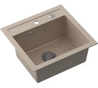 Quadron Johnny fregadero graniteq 50x47 cm beige HCQJ5047BEZK