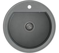 Quadron Johnny fregadero graniteq 51x51 cm gris/grafito/ónix HCQC5151SZK