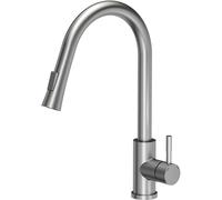 Quadron Julia grifo de cocina de pie acero inoxidable 3673500BS