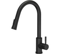 Quadron Julia grifo de cocina de pie negro 3673500BLM