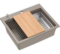 Quadron Kurt 110 fregadero graniteq 59.5x50 cm beige HCQK5052ST