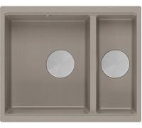 Quadron Logan fregadero graniteq 55x46 cm beige HCQL5646U4-BS_U