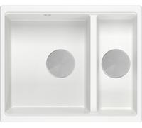 Quadron Logan fregadero graniteq 55x46 cm blanco HCQL5646U1-BS_U