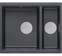 Quadron Logan fregadero graniteq 55x46 cm negro-gris/grafito/ónix HCQL5646U8-BS_U