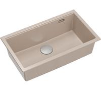 Quadron Logan fregadero graniteq 76x45 cm beige HQD7644U2_BS_U