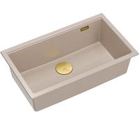 Quadron Logan fregadero graniteq 76x45 cm beige HQD7644U2_PVDG1_U