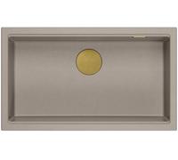 Quadron Logan fregadero graniteq 76x45 cm beige HQD7644U4_PVDG1_U