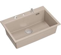 Quadron Marc fregadero graniteq 76x50 cm beige HQM7650U2_BS