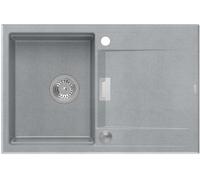 Quadron Owen fregadero graniteq 76x50 cm gris/grafito/ónix HQO7650U5_BS