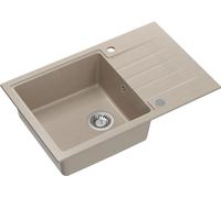 Quadron Peter fregadero graniteq 78x50 cm beige HCQP7850BEZP