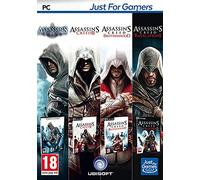 Quadruple Pack - Assassin's Creed: 1 + 2 + Brotherhood + Revelations [Importación francesa]