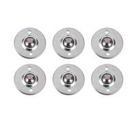 QUAEDE 6 piezas de -16B 5/8pulgadas Rodamientos Bola de rodamiento de acero Transportador de brida Unidad de transferencia